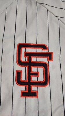 VINTAGE STARTER SAN FRANCISCO GIANTS BASEBALL JERSEY SIZE L