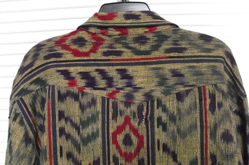 Women's "Chico's Design," Zip-up Shirt-Jacket Size: 3 (12 -14) Multi-colors - Picture 7 of 8