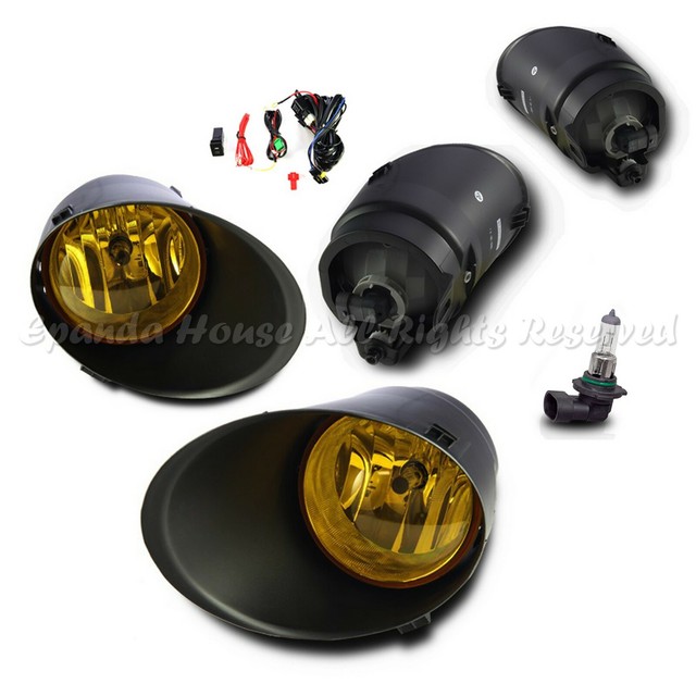 FOR 07-13 TOYOTA TUNDRA YELLOW LENS USA FOG LIGHTS ASSEMBLIES DIRECT