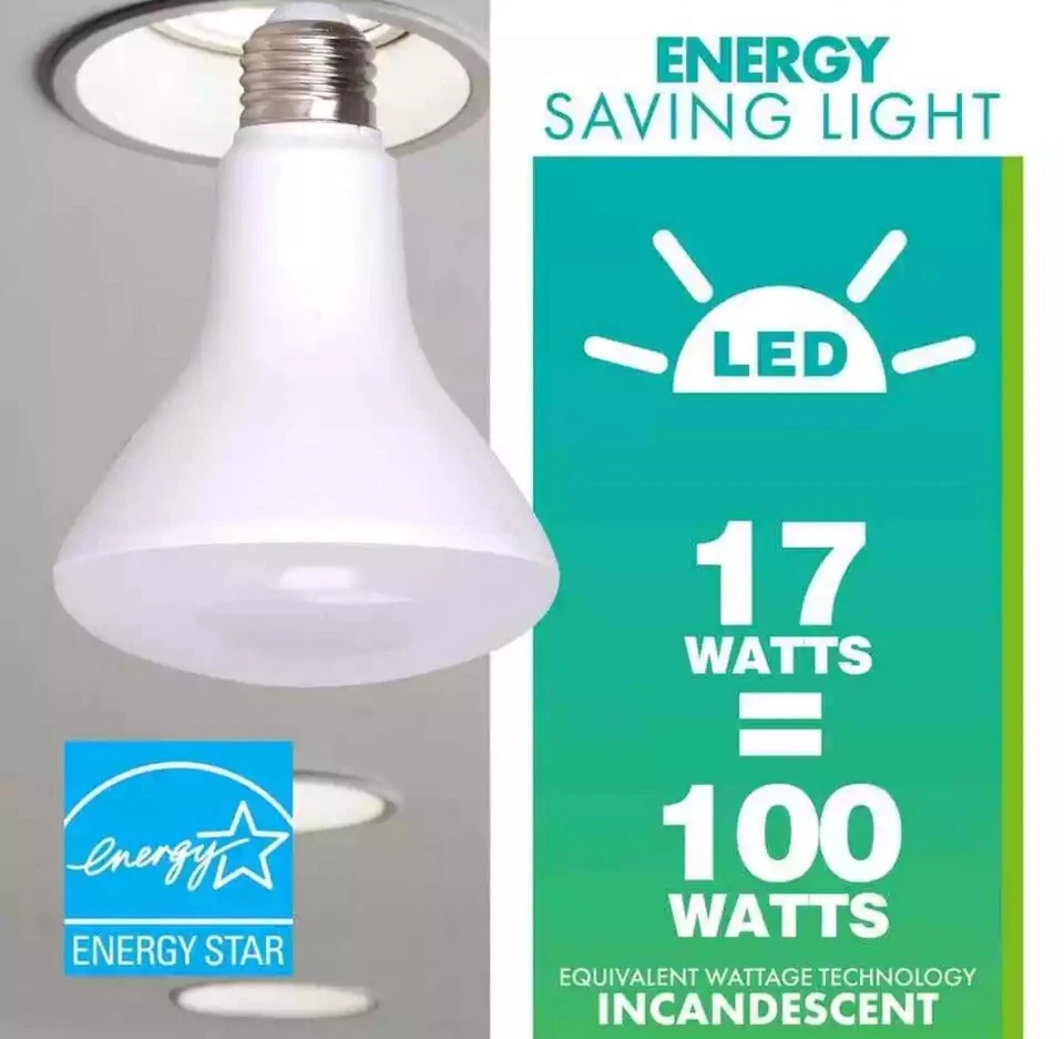 Simply Conserve 100-Watt Equivalent R40 Dimmable Warm White 25000-Hour - Image 4 of 4