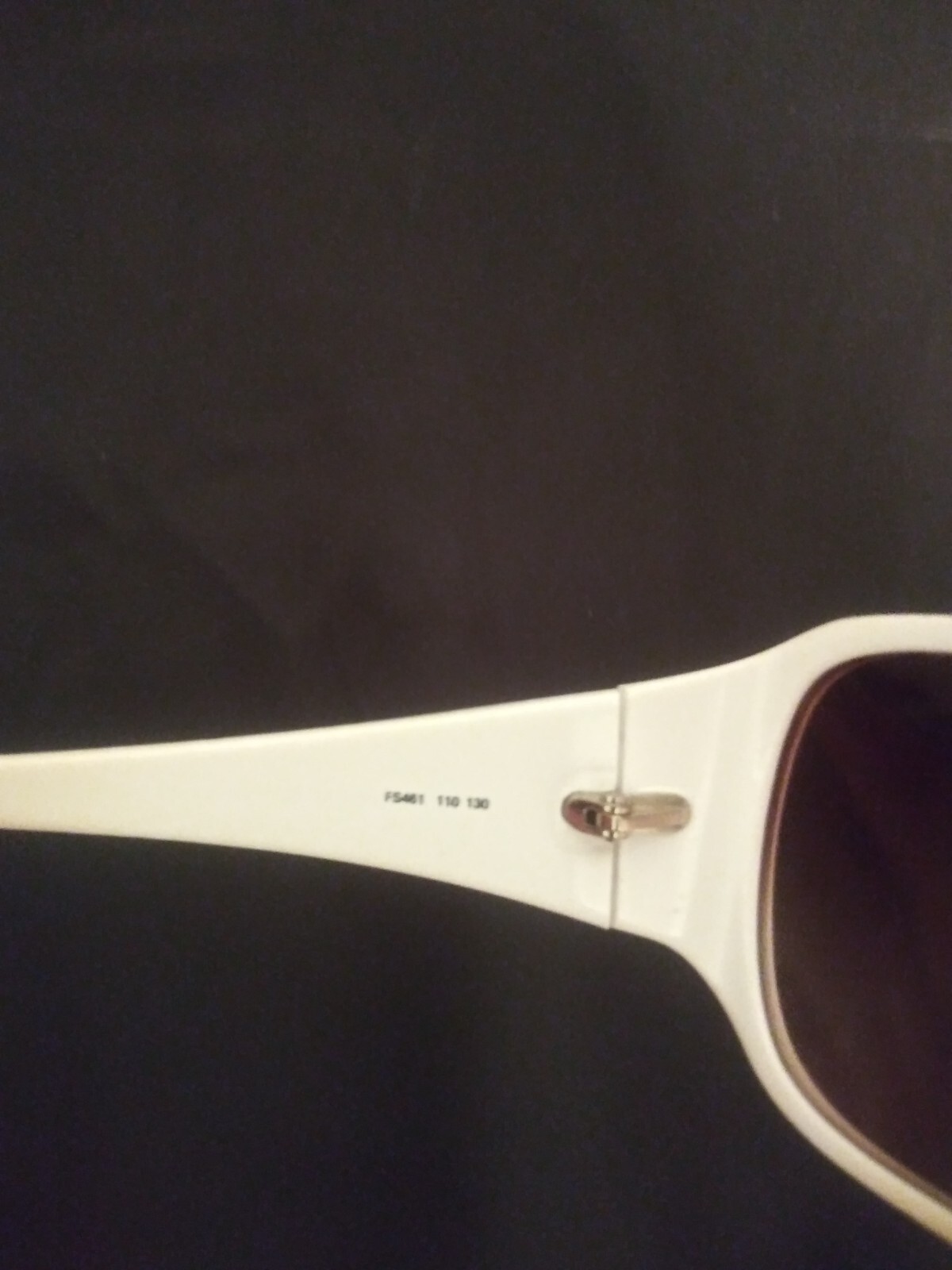 FENDI-FF WHITE RETANGULAR SUNGLASSES-FS461110-130) - image 11