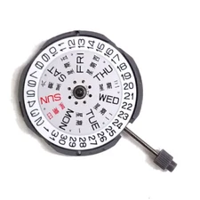 GM02 Silver Watch Quartz Movement with Battery Parts for MIYOTA GM00 Movement
