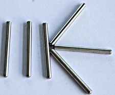 Lionel O gauge pins no rust/corrode  Stainless steel  50 or 100 pieces