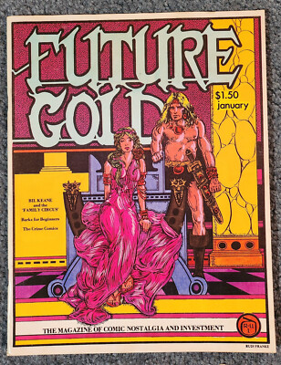 FUTURE GOLD #7 Dec. 1980-SCHUTT-FANZINE-CARL BARKS-RUDI FRANKE- VF