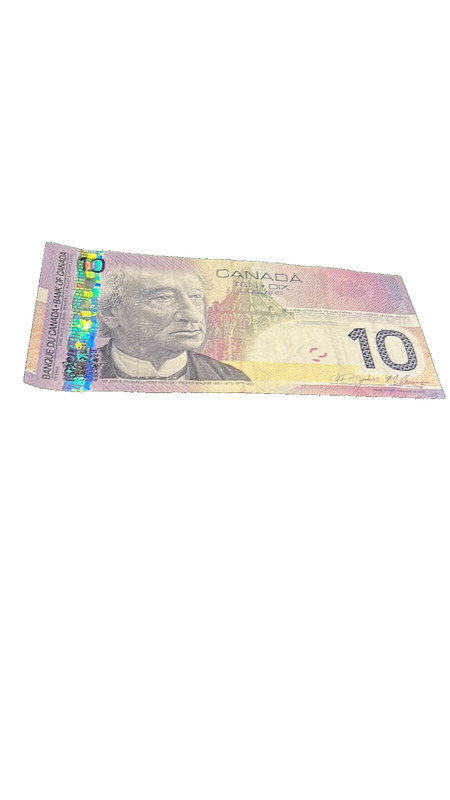 1 bill 2005 CANADA 10 Ten Dollar Legal Tender Bank note Canadian Money