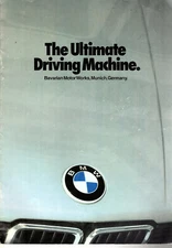Bavarian Motor Works (BMW) Vtge 1981 Brochure Models Features Benefits Photos 