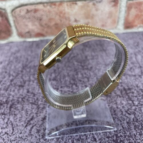 Orologio Vintage Lucien Piccard Dufonte Uomo Quarzo Vestito Accenti Diamanti - Foto 4 di 16