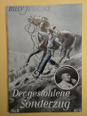 Billy Jenkins Uta-Verlag Wildwestroman Westernroman 1949-1963 Original Nr.8