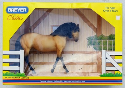 Breyer Classics No. 648 Buckskin Lusitano Horse Collectible New with box retired