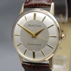 Overhauled [N MINT] 1959y Vintage SEIKO Crown J14035 34mm Gold Manual Mens Watch