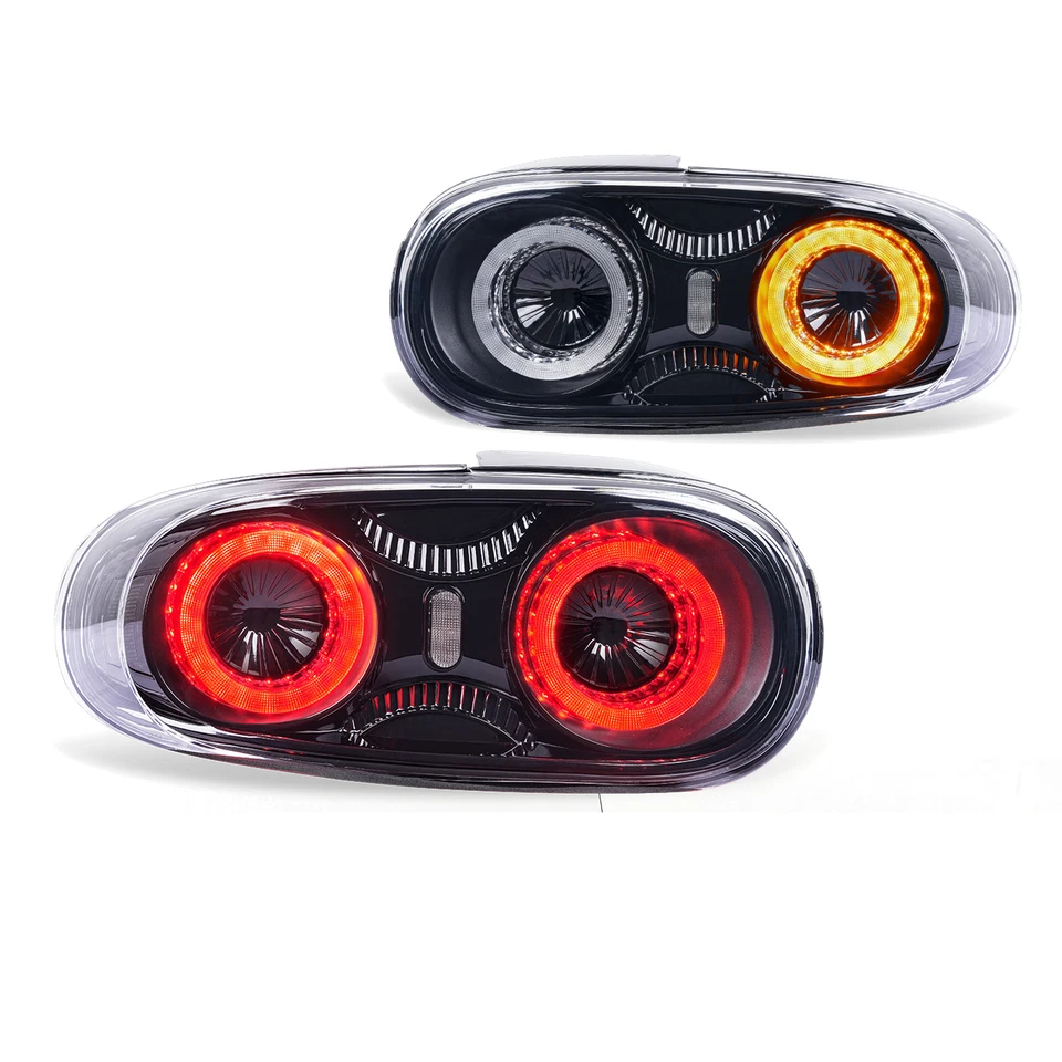 LED Tail Lights For 2009-2015 Mazda MX-5 Miata NC2/NC3 w/Start Up Animation Pair Foto 2 de 4