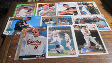 10) Cal Billy Ripken Sr Jr baseball cards 1988 '90' '92 '93 94 95 Fleer Topps UD