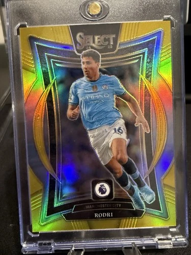 Panini 2024-25 Select Premier League Rodri Terrace Prizm /10 #52 Man City
