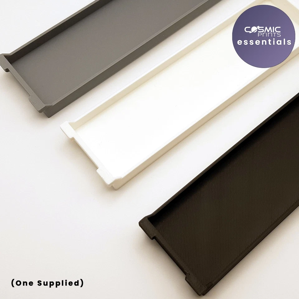 5,25" Laufwerksschachtabdeckung - werkzeuglos PC Frontplatte Rohling - hergestellt in UK - Bild 4 von 4