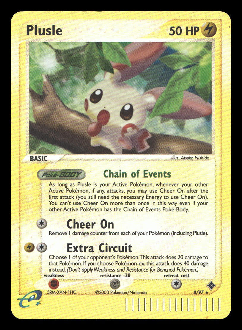 Plusle [DR - 8/97] - Holo Rare - NM