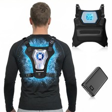 Cooling Vest Wearable Semiconductor Portable Fan Air Conditioned