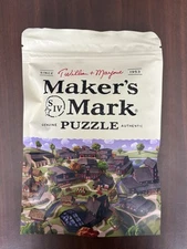 Maker’s Mark Bourbon Genuine Puzzle Authentic T William + Marjorie