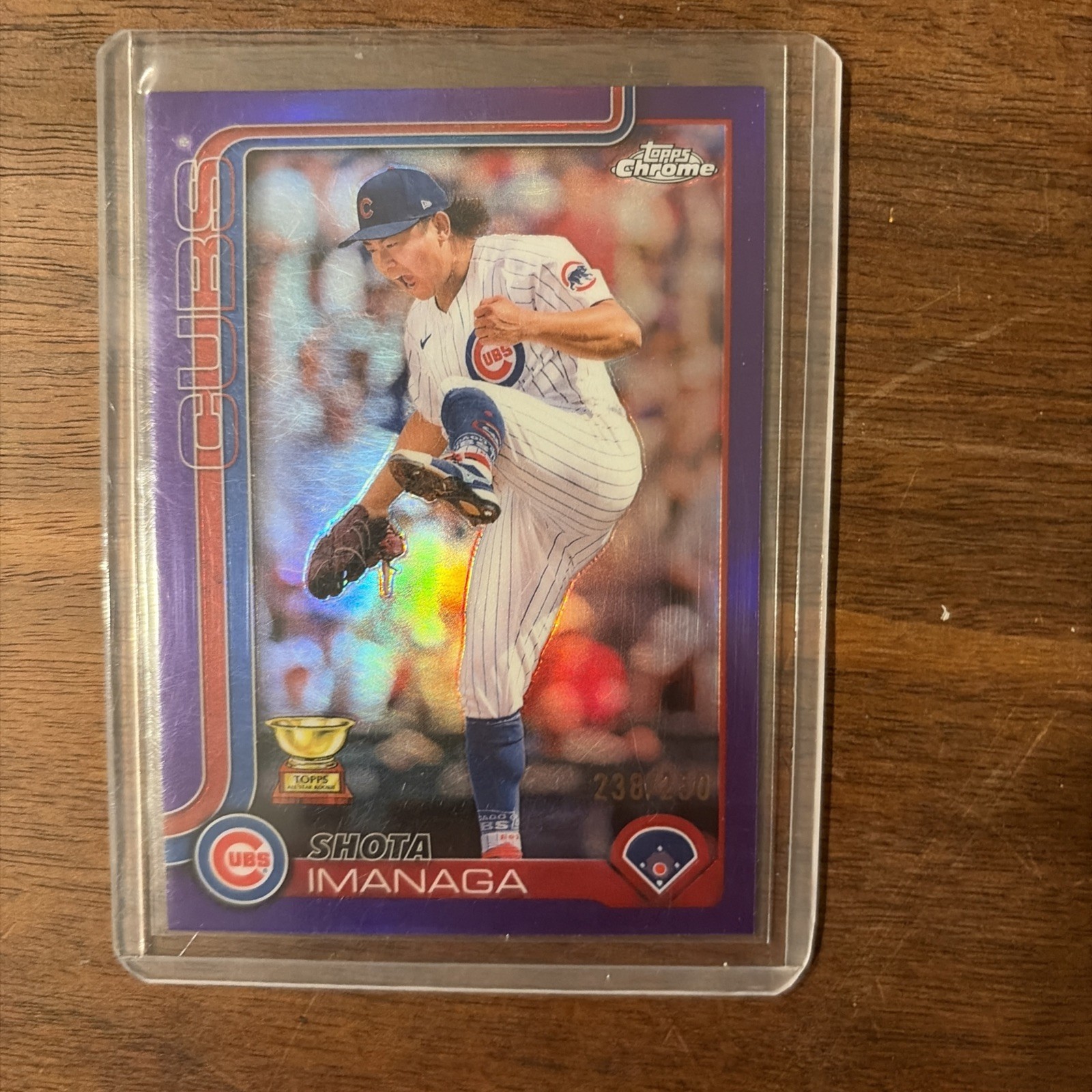 2025 Topps Chrome - Shota Imanaga #149 Purple Refractor /250