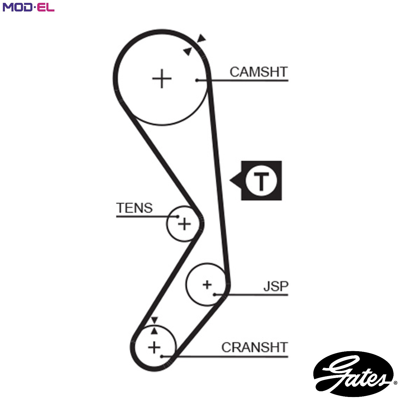 TIMING BELT 5177 FOR ZASTAVA PEUGEOT EXPERT/Platform/Chassis/Van  FIAT UNO