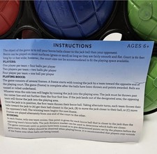 Bocce Ball Set With Carrying Rack Ready, Set, Bocce  By Anker Play Products