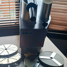 Adexa Manual Commercial Vegetable Slicer Chopper Machine with Cutting Discs
