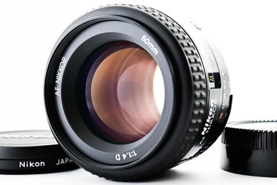 Nikon AF NIKKOR 50mm f/1.4 D Lens Near Mint Clean Optics Tested From Japan #6464