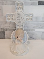 Precious Moments You Are A Child of God, Boy 4004681 Christening Gift Cross