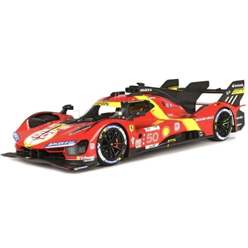 Ferrari 499P N.50 5Th Le Mans 2023 Pole Position Fuoco/Molina/Nielsen 1:18 Burag-image