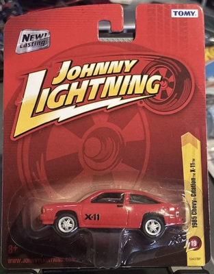 #ad 2011 Johnny Lightning 1985 Chevy Citation X 11 Red $11.43