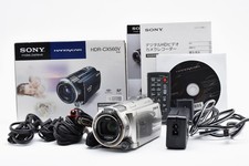 N MINT- in Box SONY HDR-CX560V Handycam Digital Video Camera Silver From JAPAN