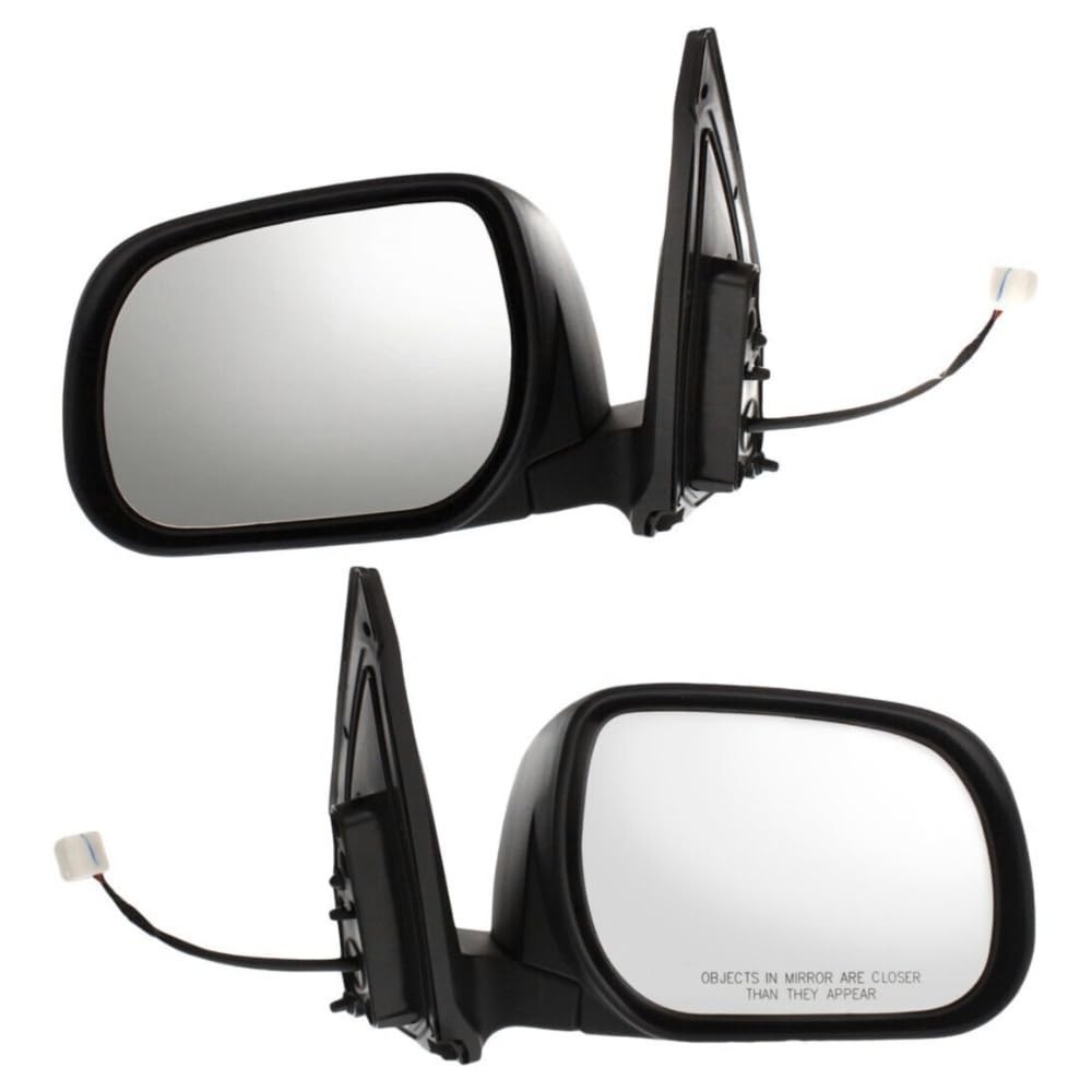 Set of 2 Left Right Power Mirror for Toyota RAV4 Base Limited Sport 09 12