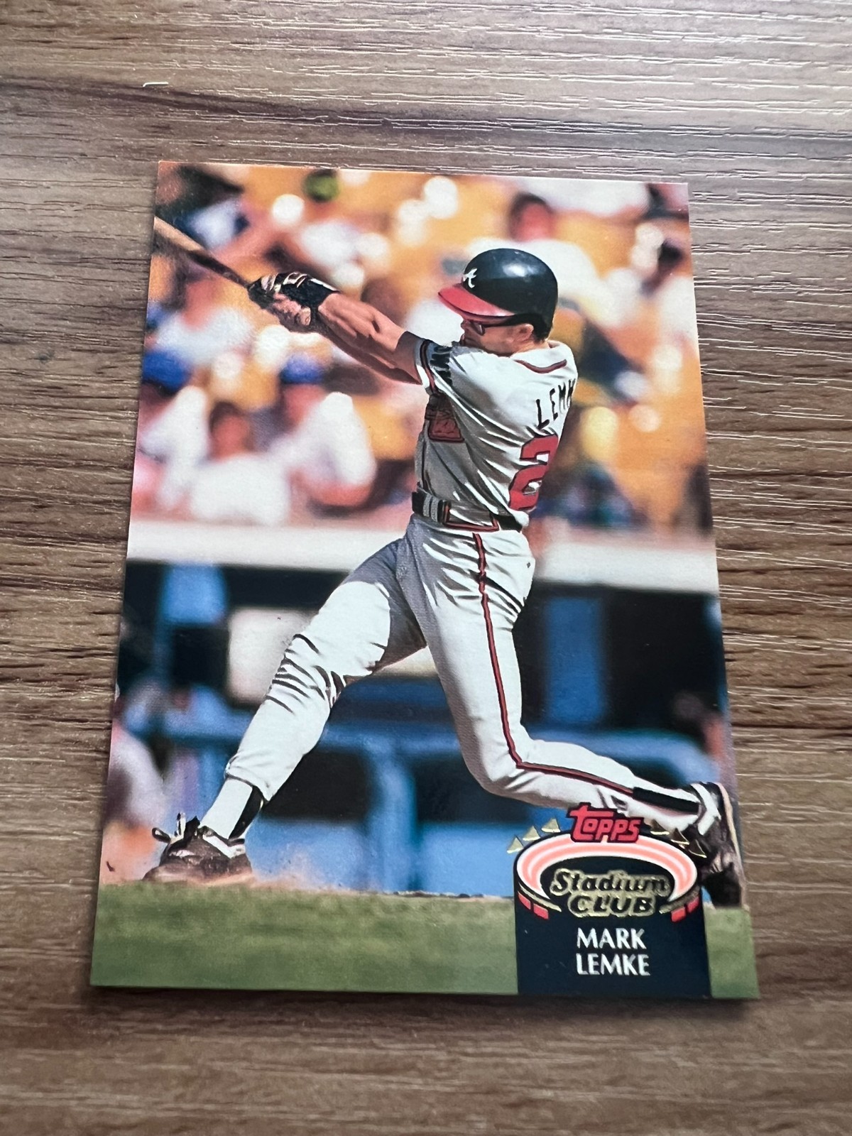 1992 Topps Stadium Club-Mark Lemke #316