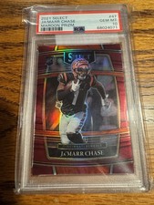 2021 Panini Select Football Ja’marr Chase Bengals Maroon Prizm /149 PSA 10