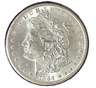 1884 Incredible CC Carson City Mint UNC Uncirculated Silver Dollar US Coin