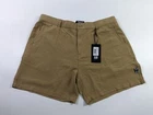 John Richmond Camel Linen Blend Shorts Waist 37in New With Tags