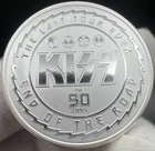 2023 KISS LAST TOUR EVER 50 Year Anniversary 1oz 999 SILVER