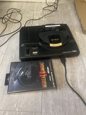 Sega Mega Drive Pal-1 Console with Original AC Adapter and AV RF SEE DESCRIPTION