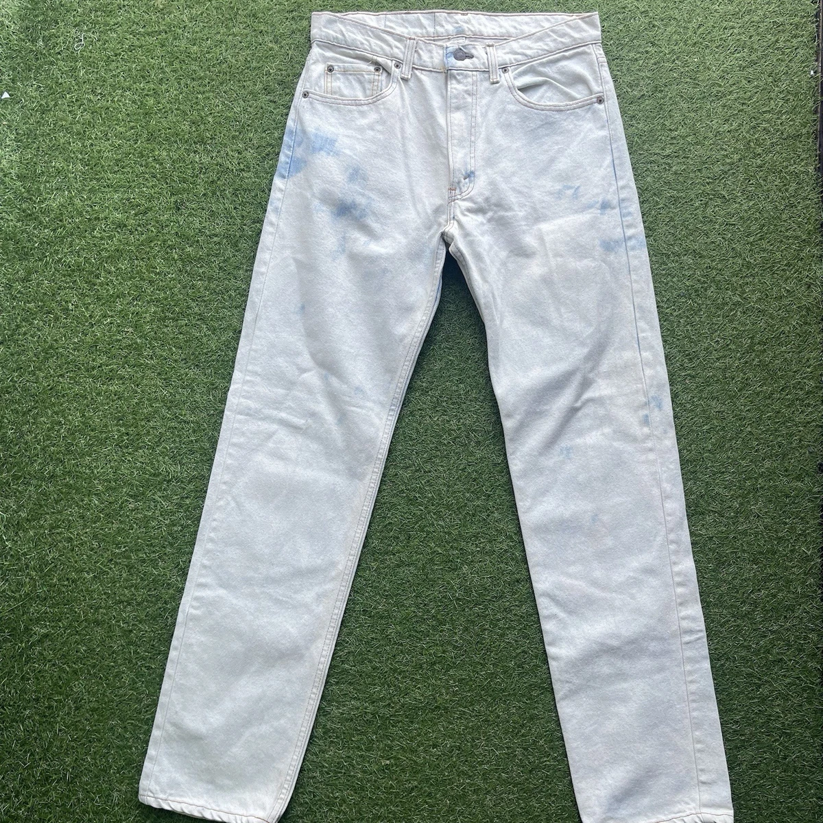 levis jeans white 505 products for sale | eBay