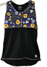 DeSoto Femme Carrera Sprint Tri Top Women's Small Pockets Built in Bra Triathlon