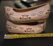 Traditional Korean Hanbok Embroidered Child Shoes  1st birthday or 100-day 