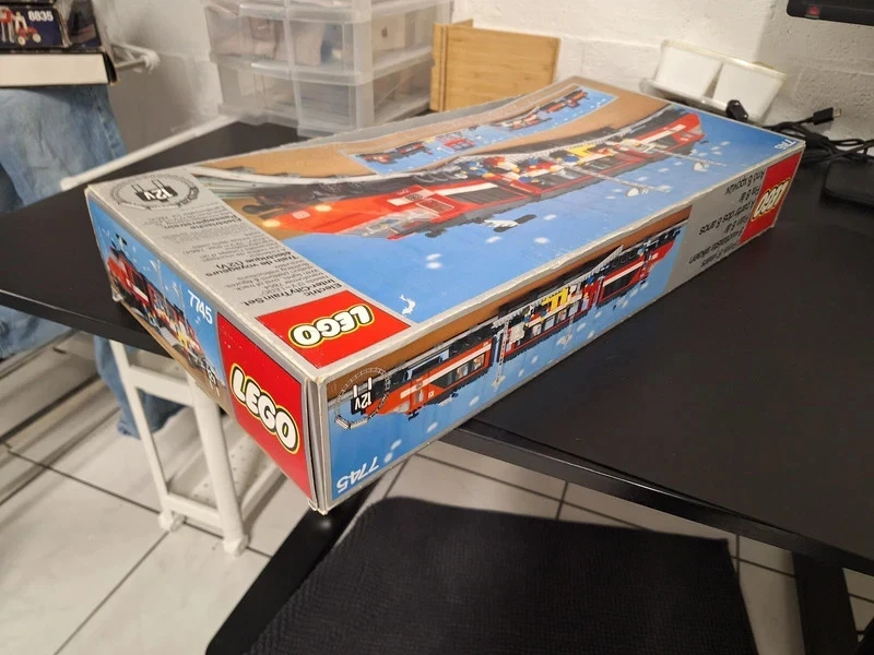 Lego 7745 Train High Speed City Express 100% complet (1985) 7850 7851 7854 7864 - Photo 3/4