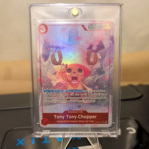 One Piece TCG English OP08-007 Tony Tony Chopper Alt Art Parallel
