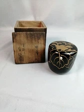 [Tea Utensils] Lacquerer Harujinzo, Maki-e Medium Natsume, Natsume 225