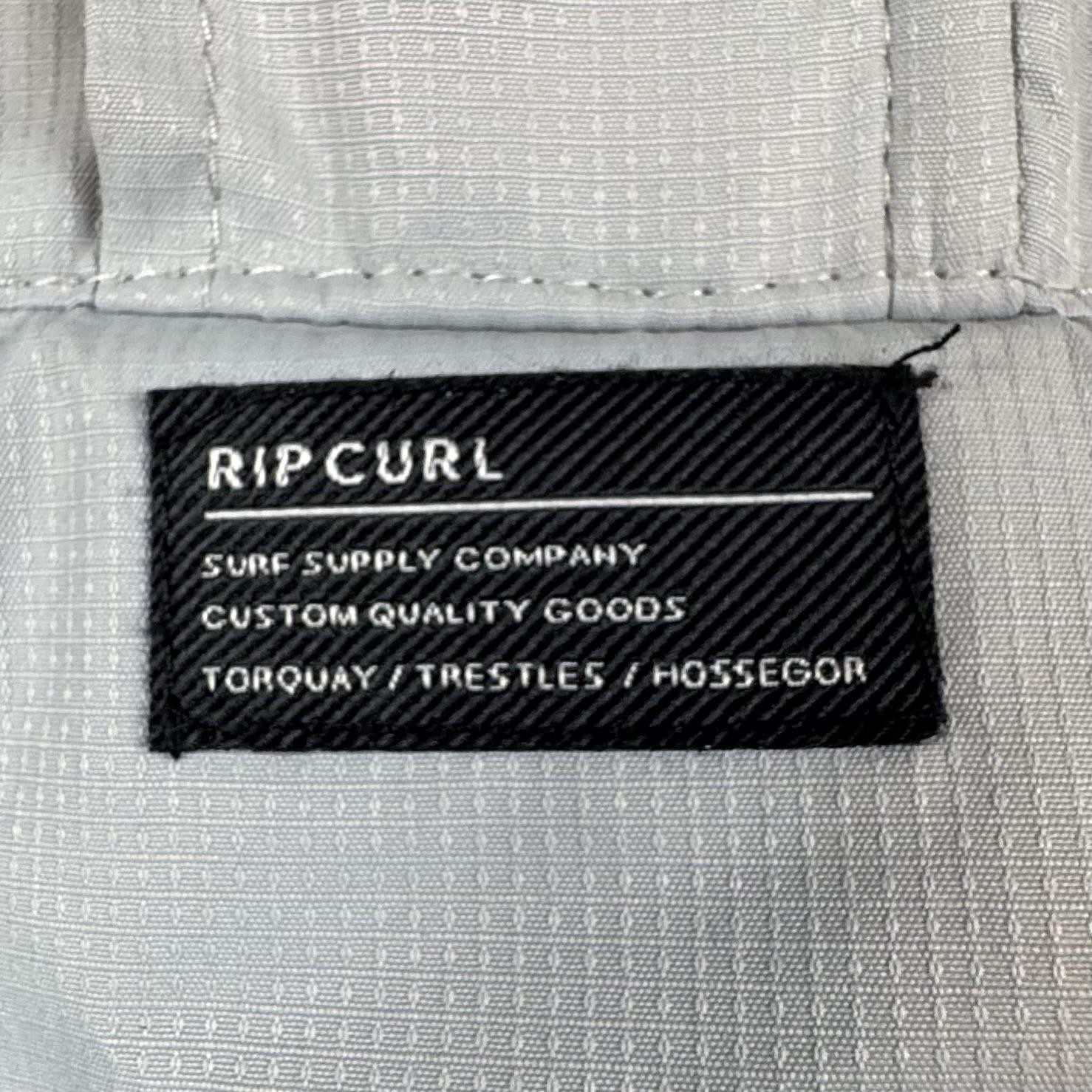 Rip Curl Jacket Mens Large Gray Anorak Pullover H… - image 3