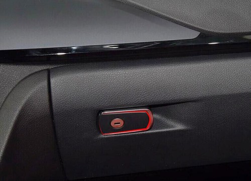 For BMW M3 M4 F80 F82 15-20 Dry Carbon Fiber Passenger Storage Box Handle Cover - Picture 5 of 9