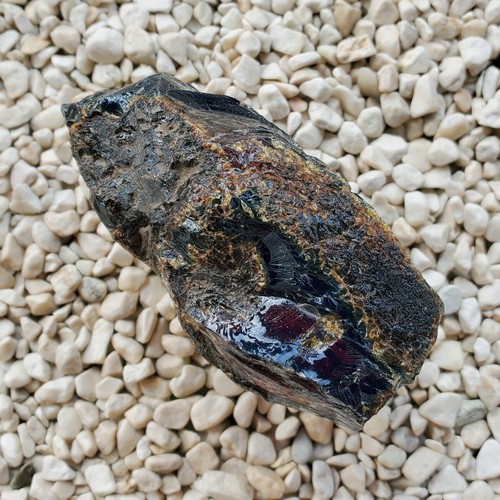 Indonesian Blue Amber Rough Specimen 234 Grams #94 - Picture 3 of 8
