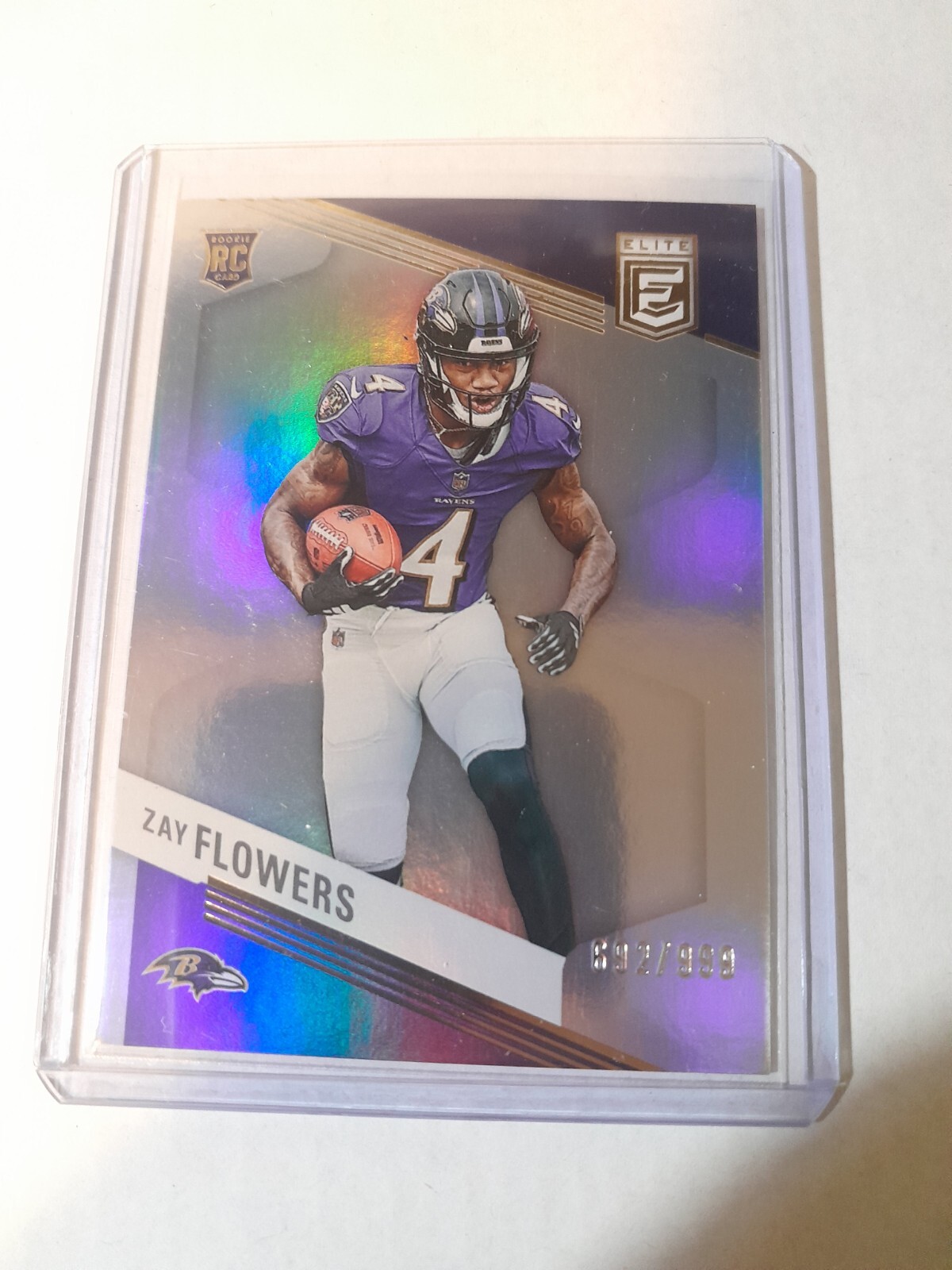 2023 Panini Donruss Elite - Rookies #200 Zay Flowers 692/999 (RC)