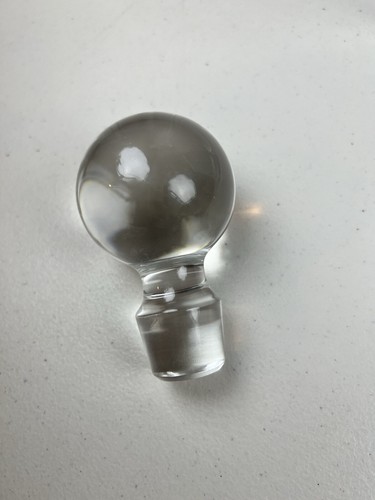 Tiffany & Co Classic Home Essentials Square Crystal Glass Decanter Ball Stopper - Picture 10 of 17