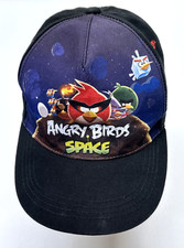 Angry Birds Space Graphic, Child Hat Adjustable Hook Loop, Collectable NICE
