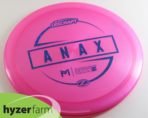 Discraft PAUL MCBETH Z ANAX *pick your color and weight* Hyzer Farm disc golf - Picture 6 of 9